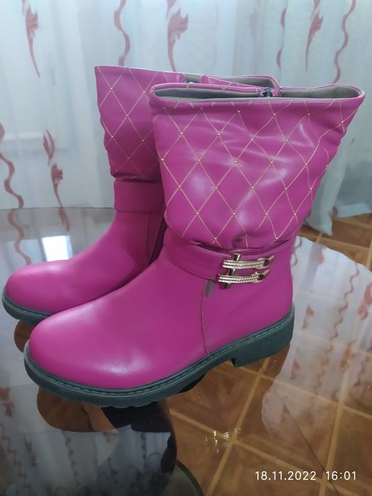 Сапоги детские для девочки.