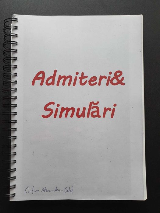 Meditații din manualul Barron's pentru admiterea la medicină.