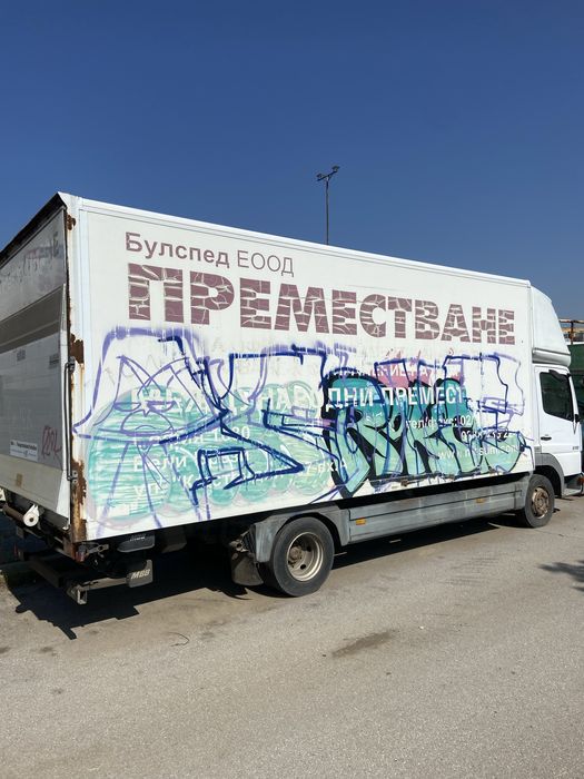 Мерцедес Атего 815 падащ борд