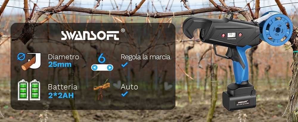 Aparat de Legat Vița de Vie Swansoft B12 - Electric, Garanție, Factură