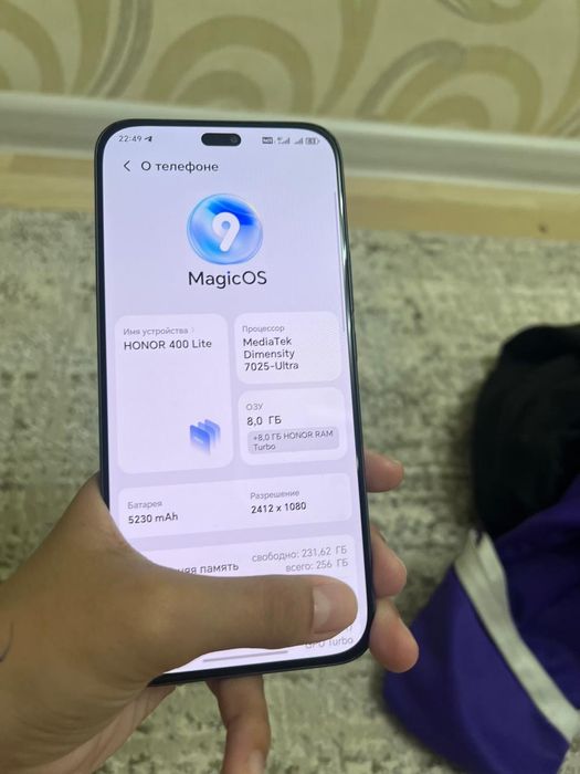 Honor 400 lite 256/16
