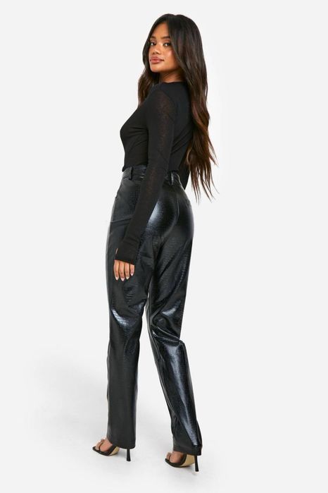 Кожени панталони Zara Amisu 36 размер