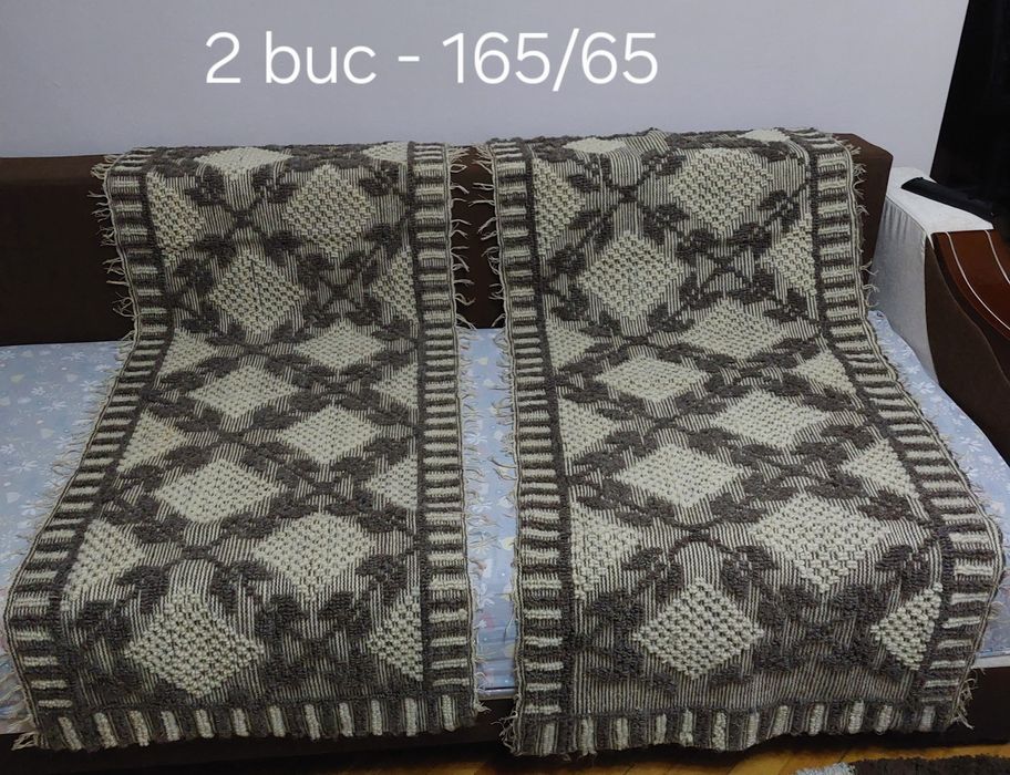 Cuvertura lana țesută manual