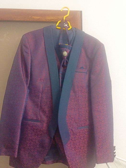 Sacou mire+vesta+cravata