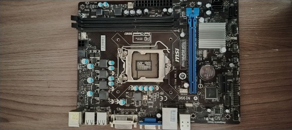 Материнская плата Msi H61M-p20 (G3)