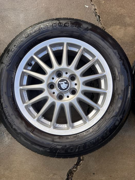 Wag Skoda Jante 5x112  polar-silver