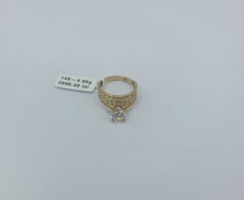 Bijuteria Royal inel din aur 14k 4.95 gr