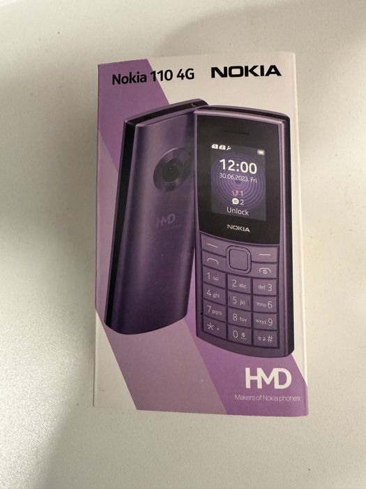 Nokia 110 DS 4G Black nou, sigilat