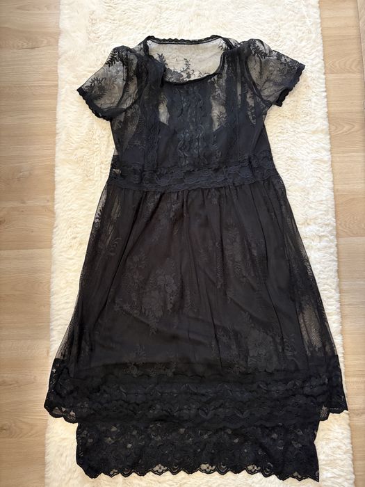 Дамска рокля дантелена