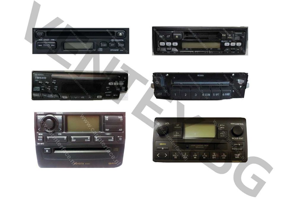 YATOUR дигитален чейнджър за Toyota от 1992 до 2005 година с USB и AUX