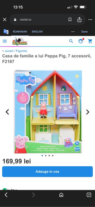 Casa de familie a lui Peppa Pig