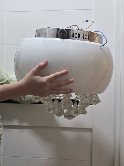 Продам люстру стекло