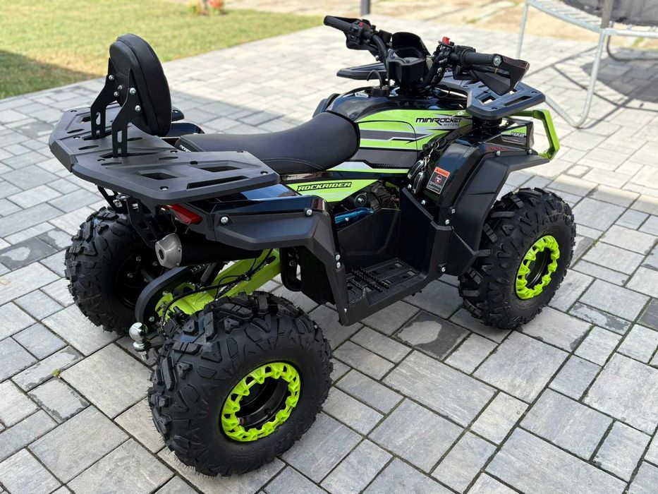 Atv 125cc RockRider 8" automat 4T benzina negru/verde