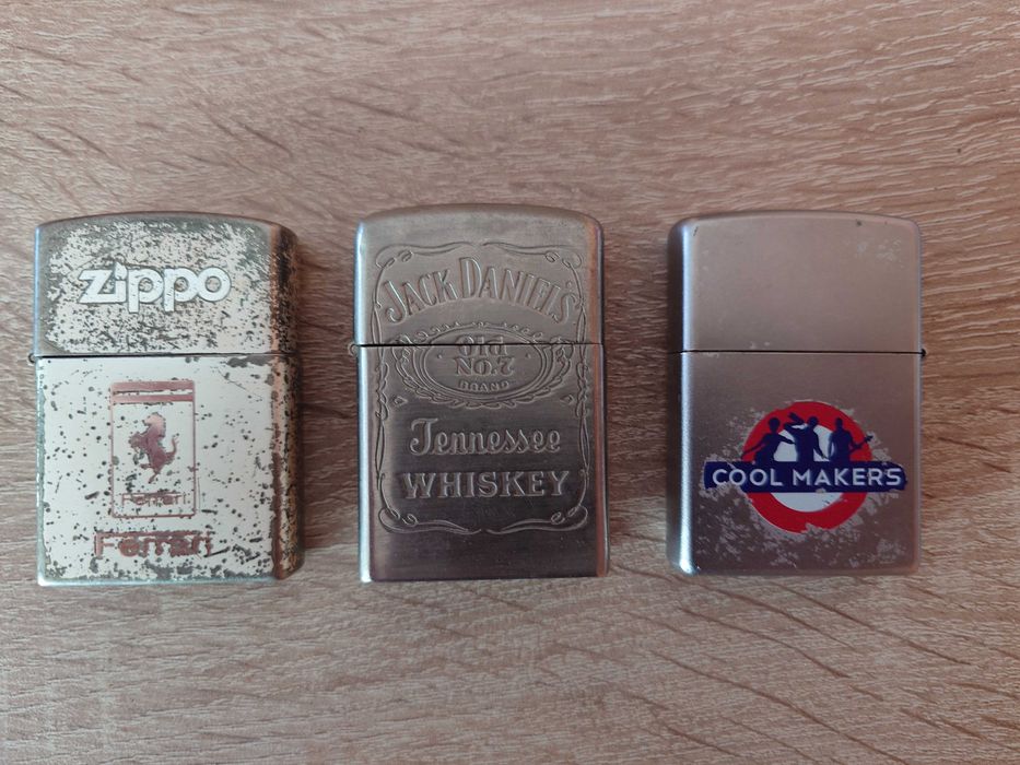 Lot 3 brichete tip Zippo / Zippo – funcționale