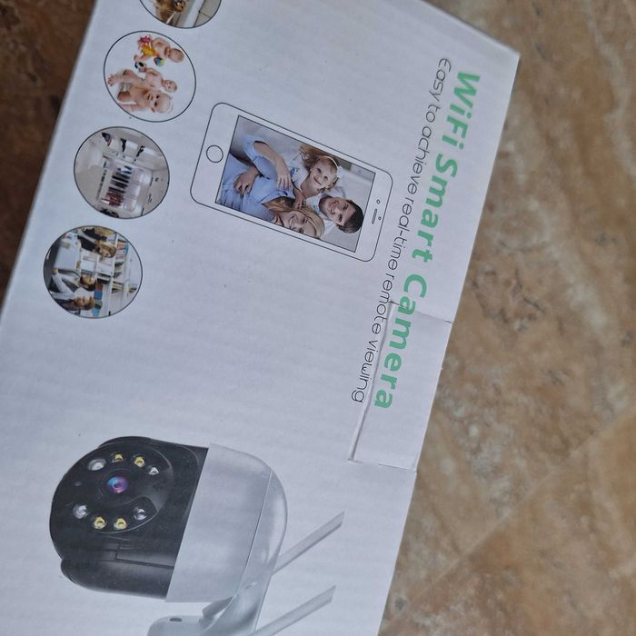 Външна Въртяща WiFi камера с микрофон цветно нощно виждане до 30м.