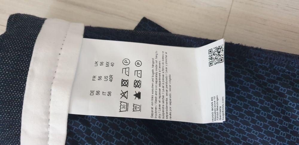 Hugo Boss KAITO Tapered Slim Fit Stretch Mens / 56/38 НОВО! ОРИГИНАЛ!