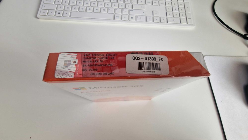 Licență Microsoft 365 Personal - 1 An (12 Luni) / 1 Utilizator - Nou, Sigilat