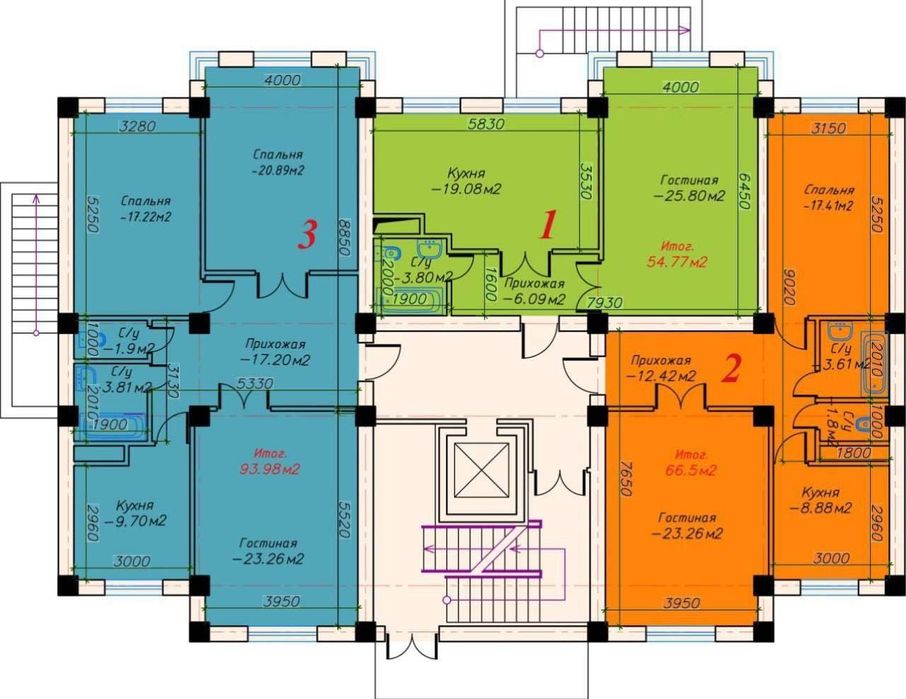 Dream House Gulobod 2+1 1chi qavat