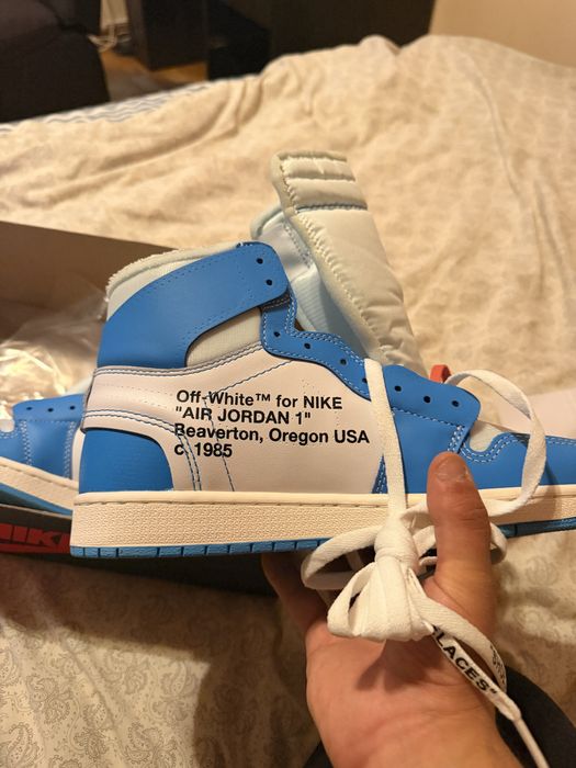 Adidasi Jordan 1 x Off White Retro High