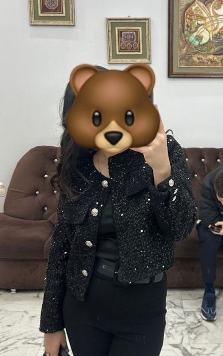 Пиджак с пайетками