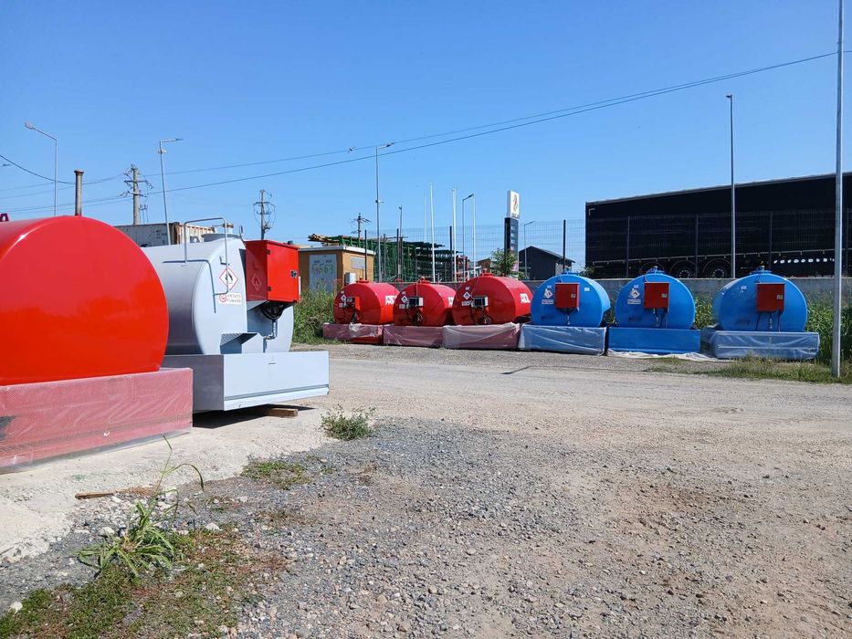 Bazin rezervor motorina container italian nou 9000l stoc limitat