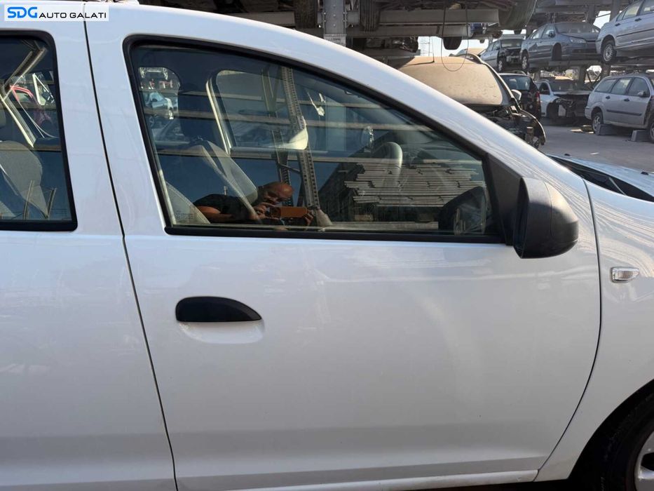 Usa Usi Portiera Portiere Dreapta Fata Dezechipata Dacia Logan 2 2012 - 2020 Culoare Alb DV369 [Q6051]