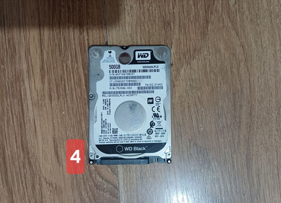 Hard laptop 500Gb sata 2.5 diverse modele
Dupa ce comandati mentionati