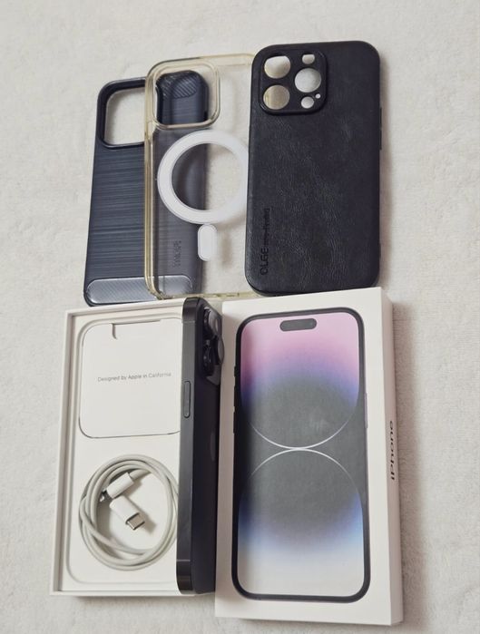 iPhone 14 PRO, Mov, 256 Gb, Stare foarte buna