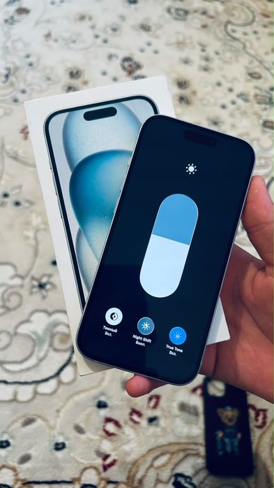 Iphone 15 синий 128/79 идеал