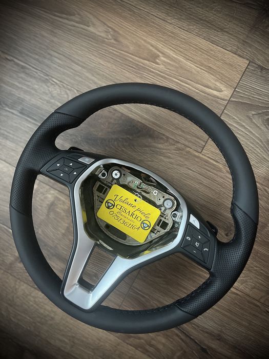 Volan piele Nappa naturală Mercedes C-Class cu padele W204 2007-2015