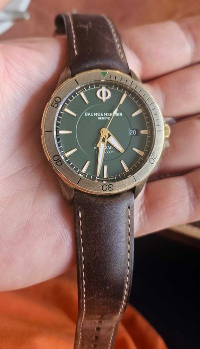 Baume&Mercier Clifton бронз автоматик 42мм