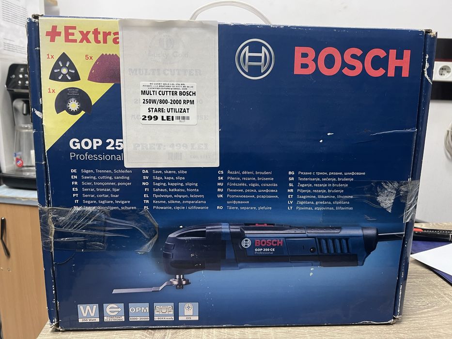 Multi Cutter BOSCH 250w/800-2000 RPM cod produs 5117