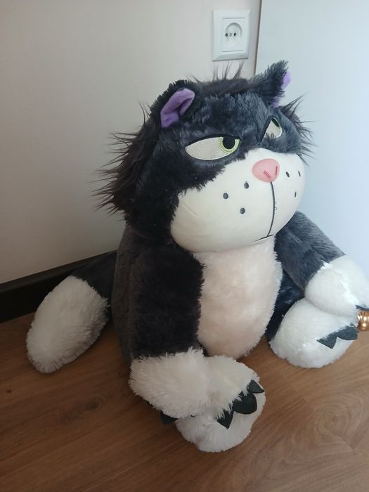 Плюшевый кот Люцифер из Золушки, игрушка