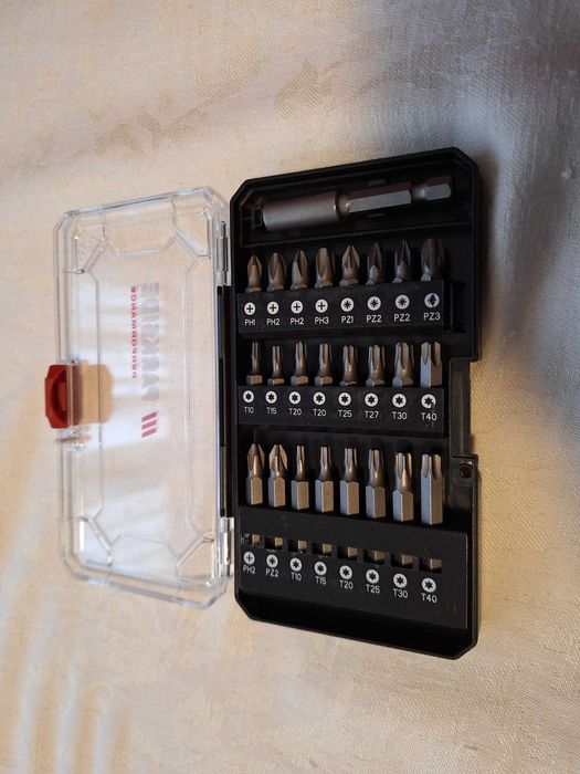 Cutie Parkside cu Set de 24 biti + accesoriu fixare biti, Germany