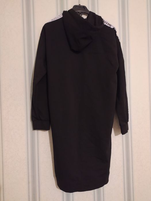 Черный худи Shi Fa Man