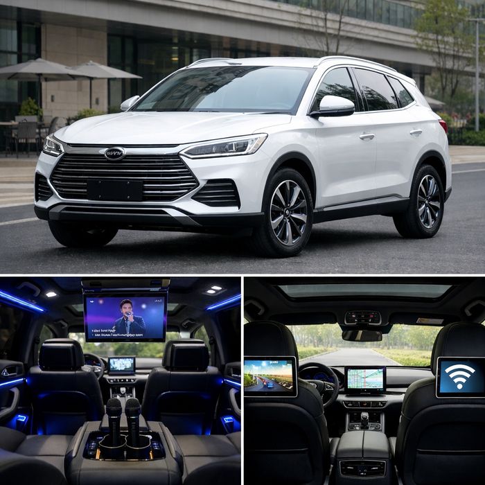 BYD Song Plus билан VIP / Бизнес класс хизмат | Тўй | Корпоратив
Тошке