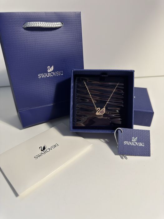 Swarovski Сваровски Колие Лебед