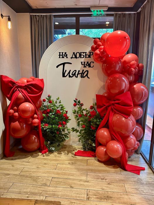 Украса за абитуриентски бал, сватба, кръщене, рожден ден