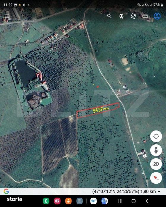 Teren extravilan, 5437mp ,zona Valea Stanelor