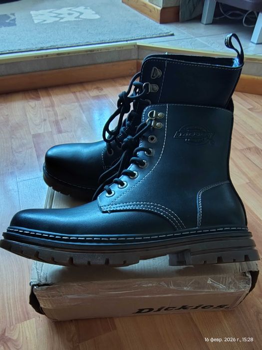 Ботинки Dickies (Великобритания),кожа,оригинал,премиум,новые,р-р 43