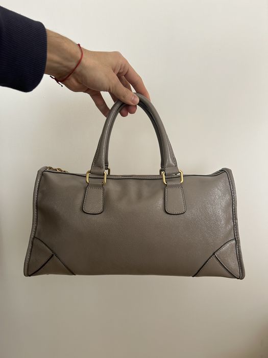 Дамска чанта за през рамо, боулинг стил