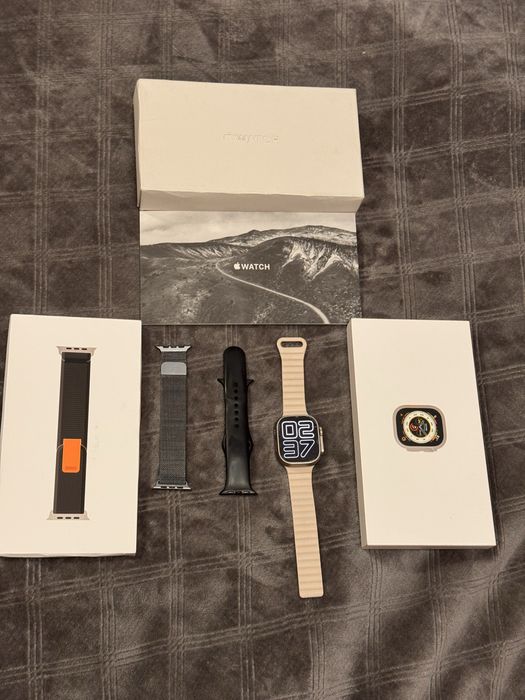 Apple watch ultra 49mm titanium