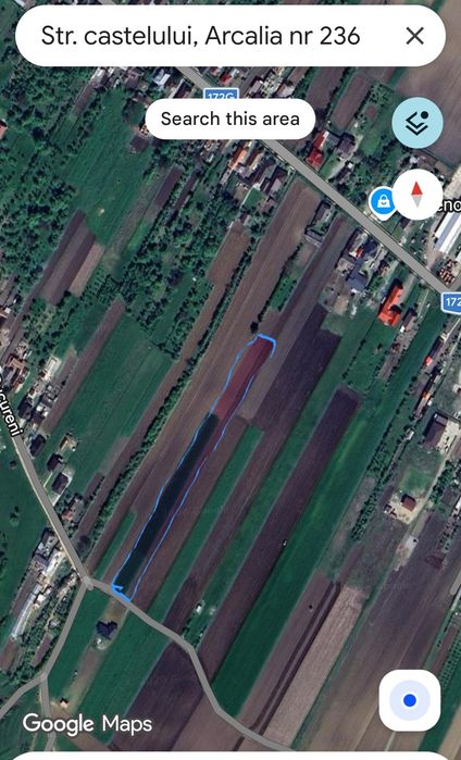 Teren de vanzare in localitatea Arcalia, BN!