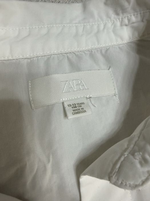 Школьные рубашки и кардиганы на девочку от zara, mango