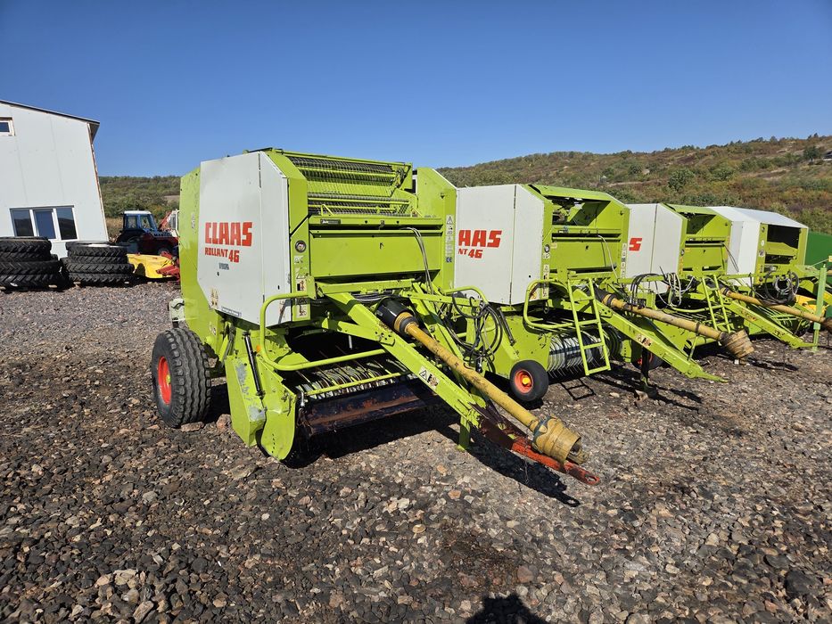 Presa Balotat Pe Plasa Claas Rollant 46