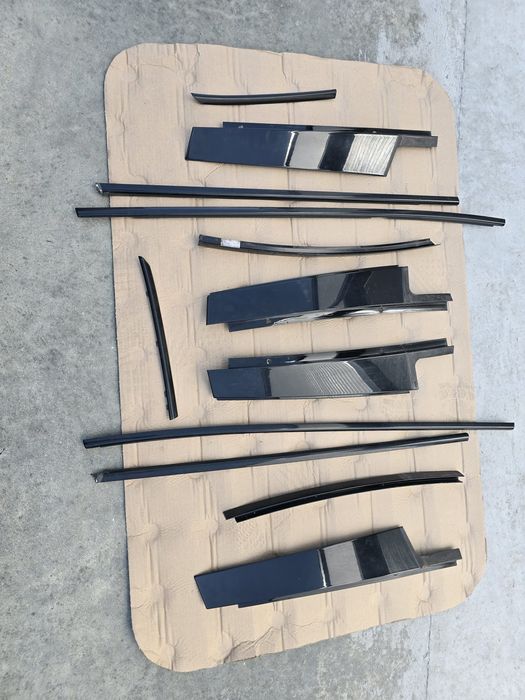 Trimuri ornamente usi exterioare shadow line negru lucios bmw x1 e84