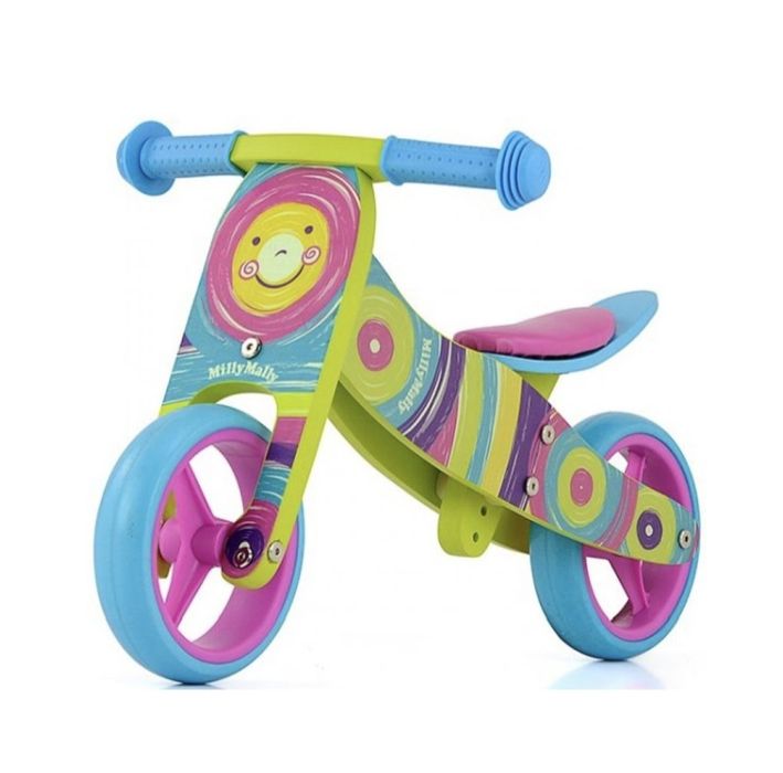 Дървено колело за баланс 2в 1 Milly Mally  Jake