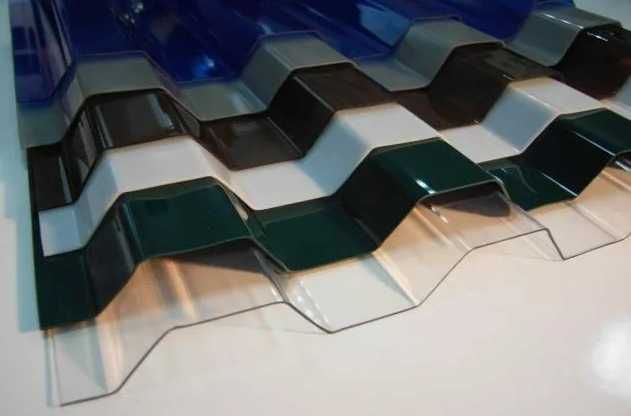 Polikarbonat shifer / Shaffof va rangli / Past narxlar