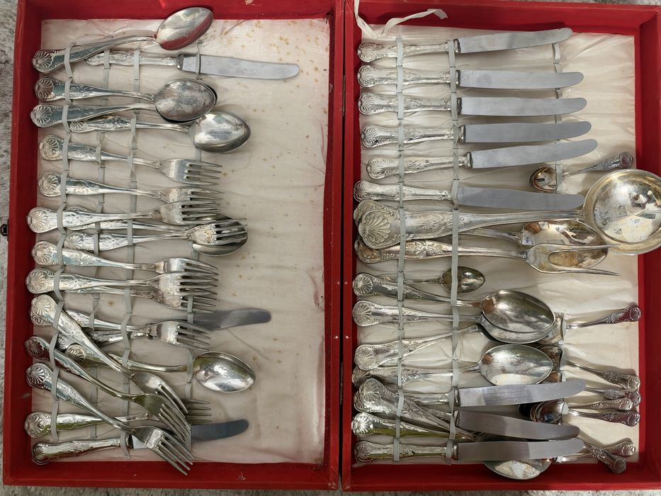 Set tacamuri din argint 800