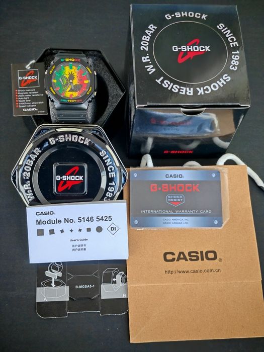 Casio G shock 11 бр за 350 лв, нови Касио часовници с кутии